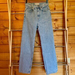 Women's Everlane Way High Jean - Light Indigo, 23x27.5